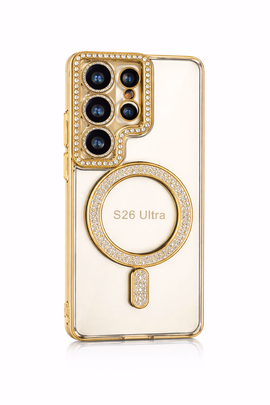 Samsung S26U - Bling Magsafe + Lens Protection - Gold